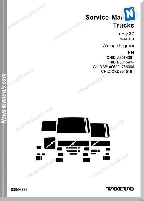 Volvo Fh-A698436-B564590 Service Manuals