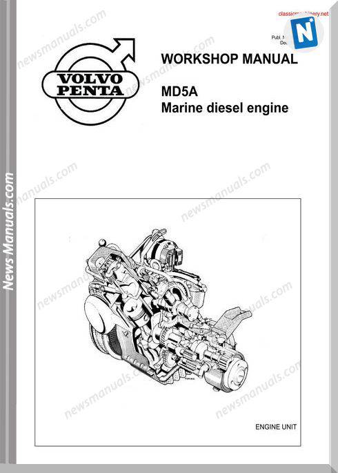Volvo Penta Md5A Workshop Manual