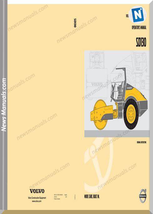 Volvo Sd130 Operations And Maintenance Manual