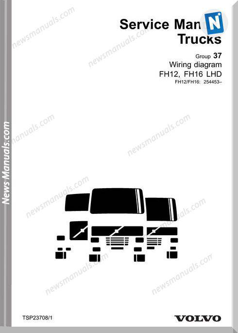 Volvo Tsp23708 Fh12, Fh16 Lhd Service Manual