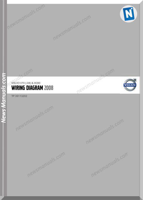 Volvo V70 08 Xc90 2008 Wiring Diagrams