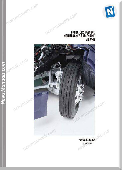 Volvo-Vn Vhd Operators Manual Maintenance And Engine