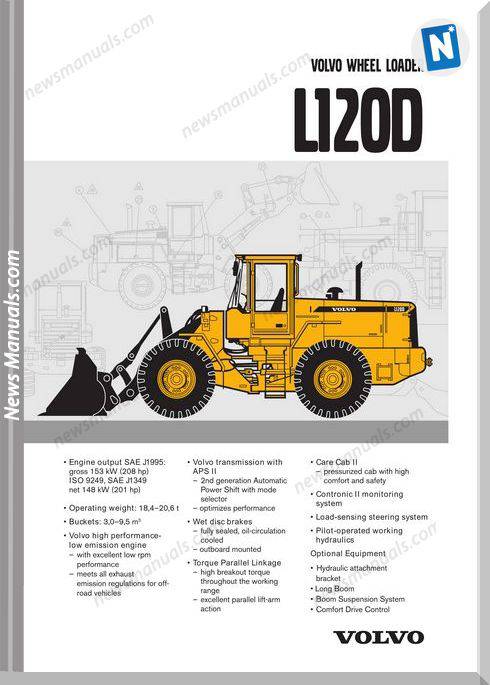 Volvo Wheel Loader L120D Service Manual