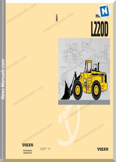 Volvo Wheel Loader L220D Operator Manual