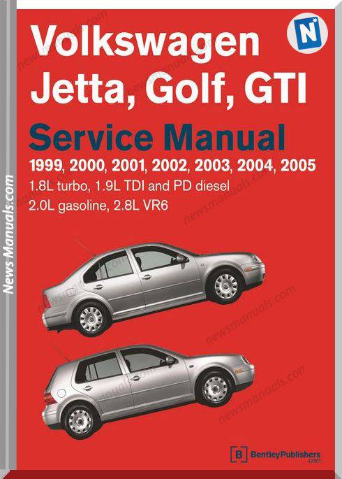 Vw Golf Jetta R32 Factory Service Manual 1999 To 2005