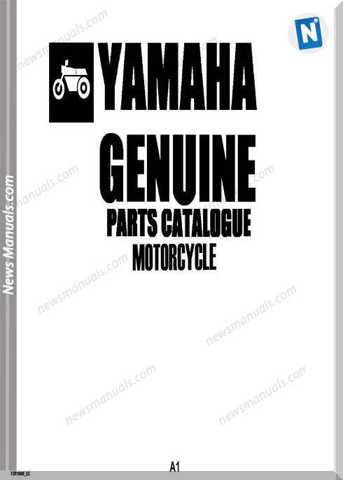 Yamaha Fzr1000 93 Parts Catalog