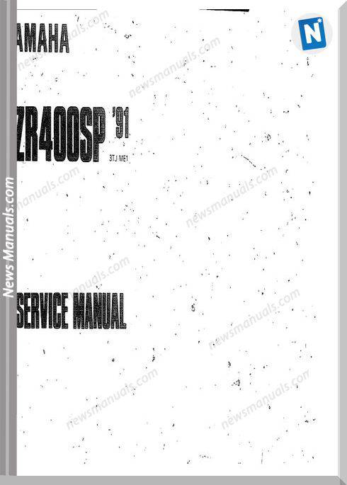 Yamaha Fzr400Sp 91 Service Manual