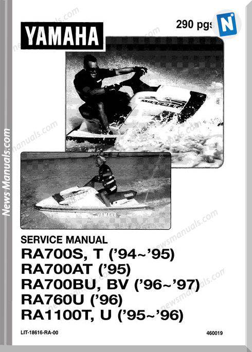 Yamaha Service Manual Waveraider 94 To 97