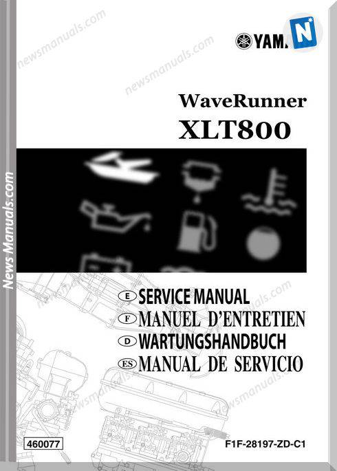 Yamaha Service Manual Xlt800