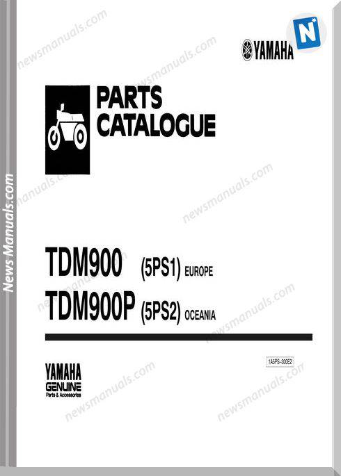 Yamaha Tdm900 Parts Catalogue