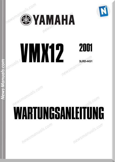Yamaha Vmax Vmx12 2001 Service Manual German