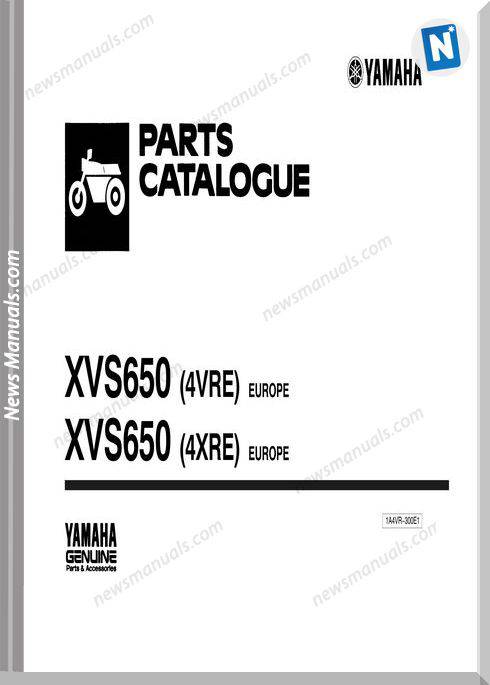 Yamaha Xv650 Parts Catalogue