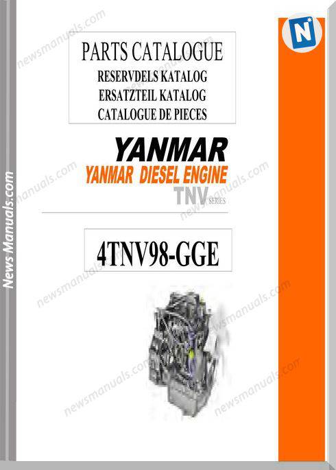 Yanmar 4Tnv98 Gge Engine Parts Catalog