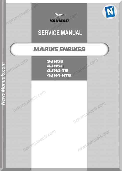 Yanmar Engines 4Jh5E 3Jh5E 4Jh4 Te Hte Servie Manual