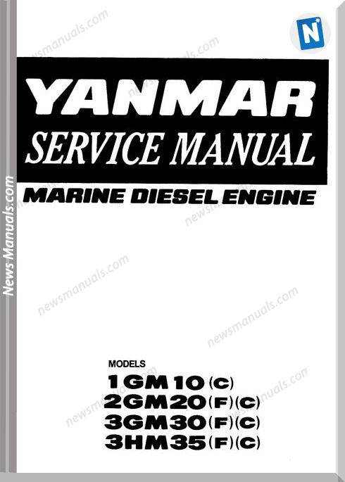 Yanmar Marine 1Gm102Gm203Gm303Hm35 Service Manual