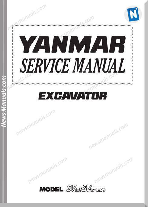 Yanmar Smsv15 Sv17 Service Manual
