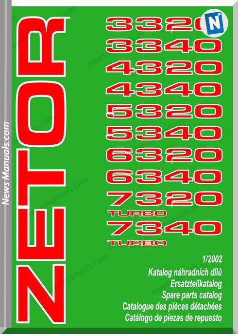 Zetor 3320-3340-4320-4340-5320-5340-6320-6340-732 Parts