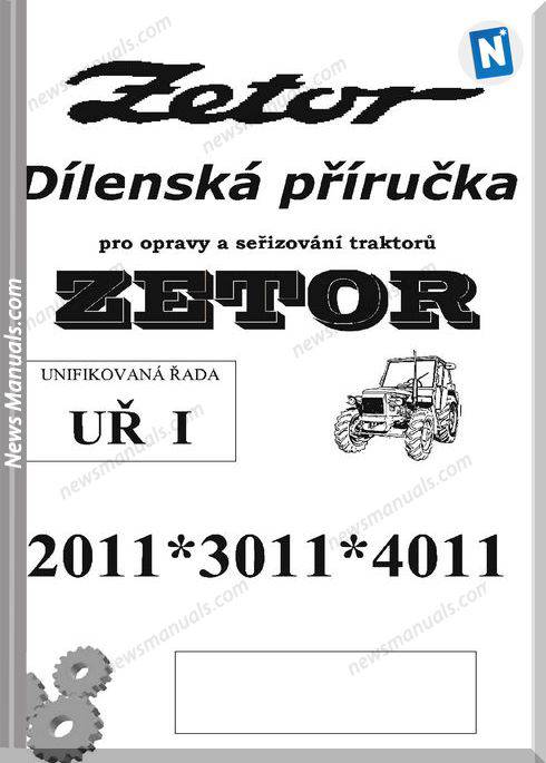 Zetor Tractor 201130114011 Repair Manual