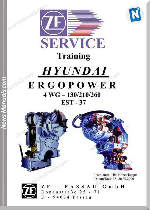 Zf 4 Wg â 130,210,260 Est-37 Service Training
