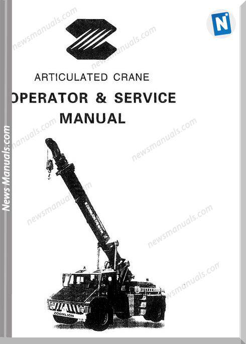 Zoomlion 20 Ton Operators Manual